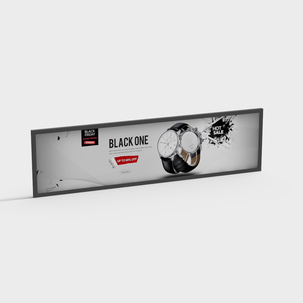 affiche de magasin de montres