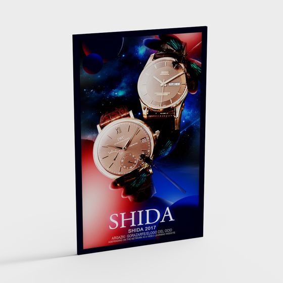 Timeless Intersection 3D Model of IWC Watches