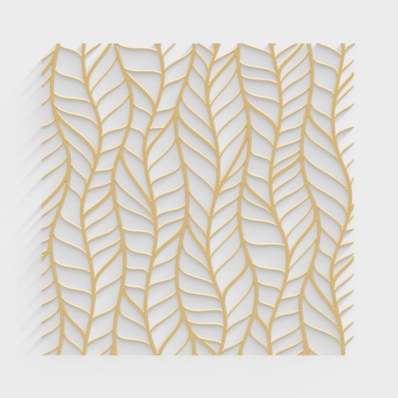 Feather Wall 3D Model for Creative Projects - Free Use