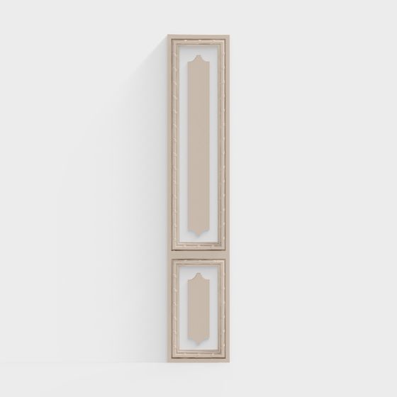 Elegant Door Frame 3D Model for Creative Designs