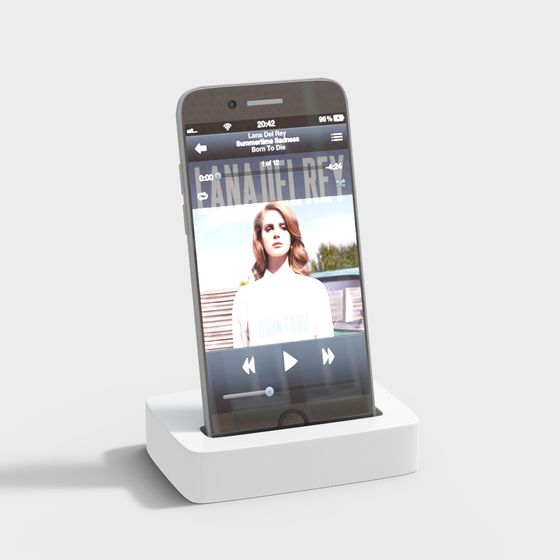 Stylish Smartphone 3D Model for Creative Projects