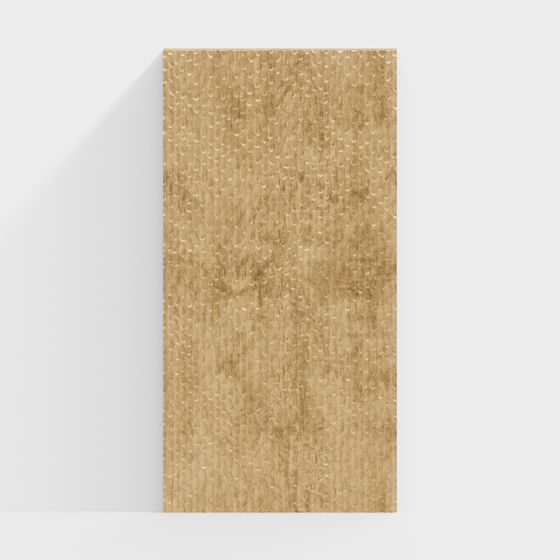 Natural Rhythm 3D model - Low Poly Wooden Board