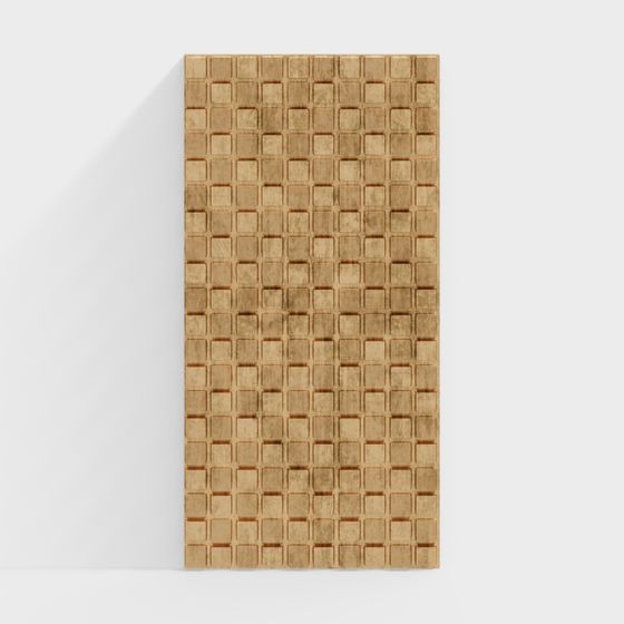 Golden Low-Poly 3D Model for Creative Projects