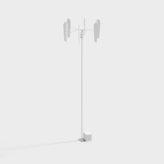 WindWing 3D model: Stylish Wind Turbine for Creative Projects