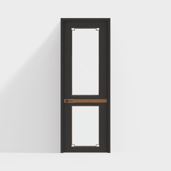 Art Deco Door 3D model for Creative Projects
