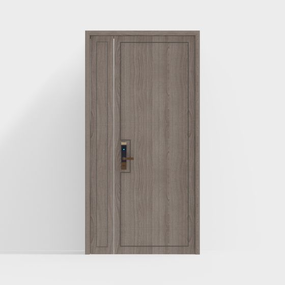 Urban Door 3D model for Modern Environments