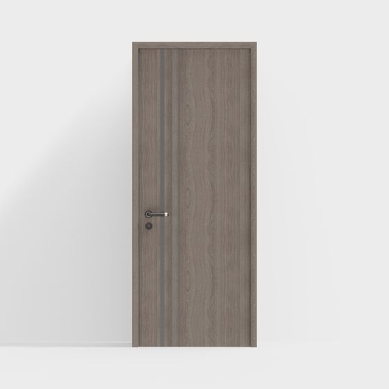 Urban Door 3D model - Modern Minimalist Design