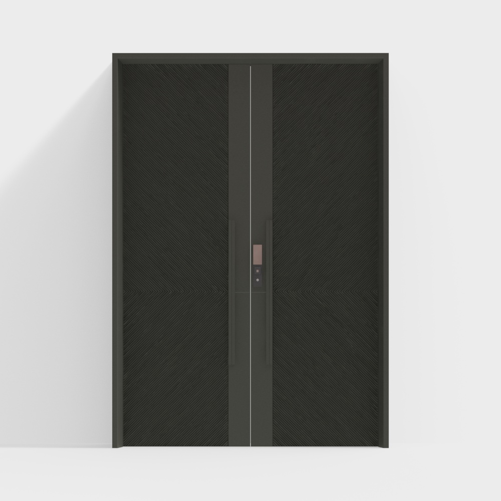 cửa chính hai lớp hiện đại