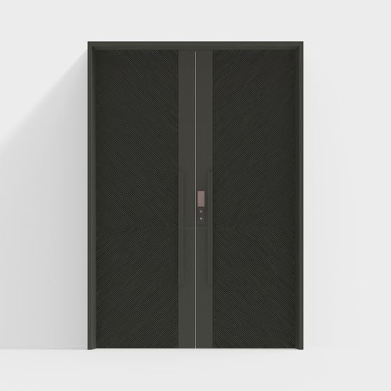 cửa chính hai lớp hiện đại