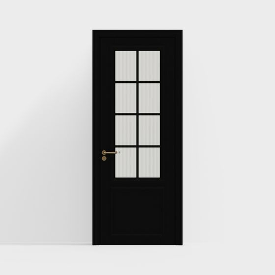 Modern Door 3D model