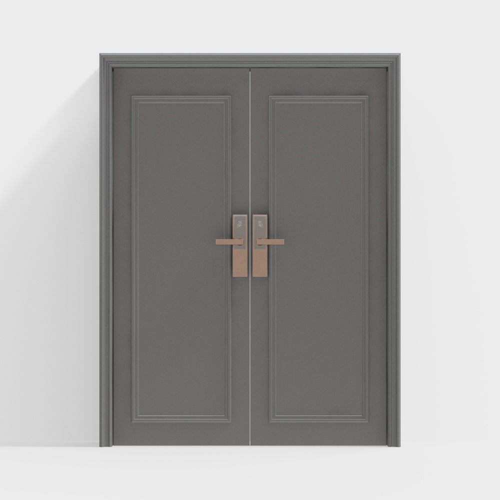 ประตูเข้าทางคู่สไตล์ทันสมัย