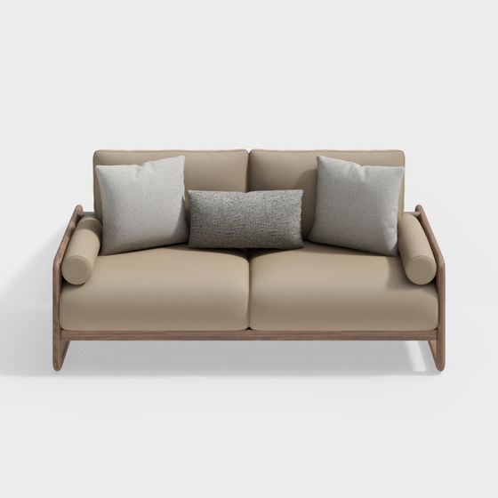 Urban Comfort Sofa 3D model