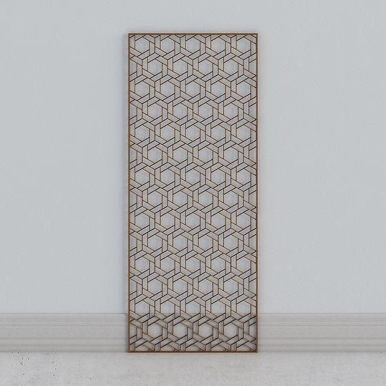 Geometric Labyrinth 3D Model