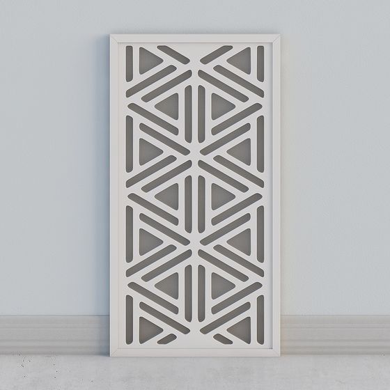 Geometric Panel 3D model