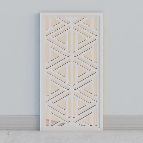 Unique Geometric Low-Polygon 3D Model Design