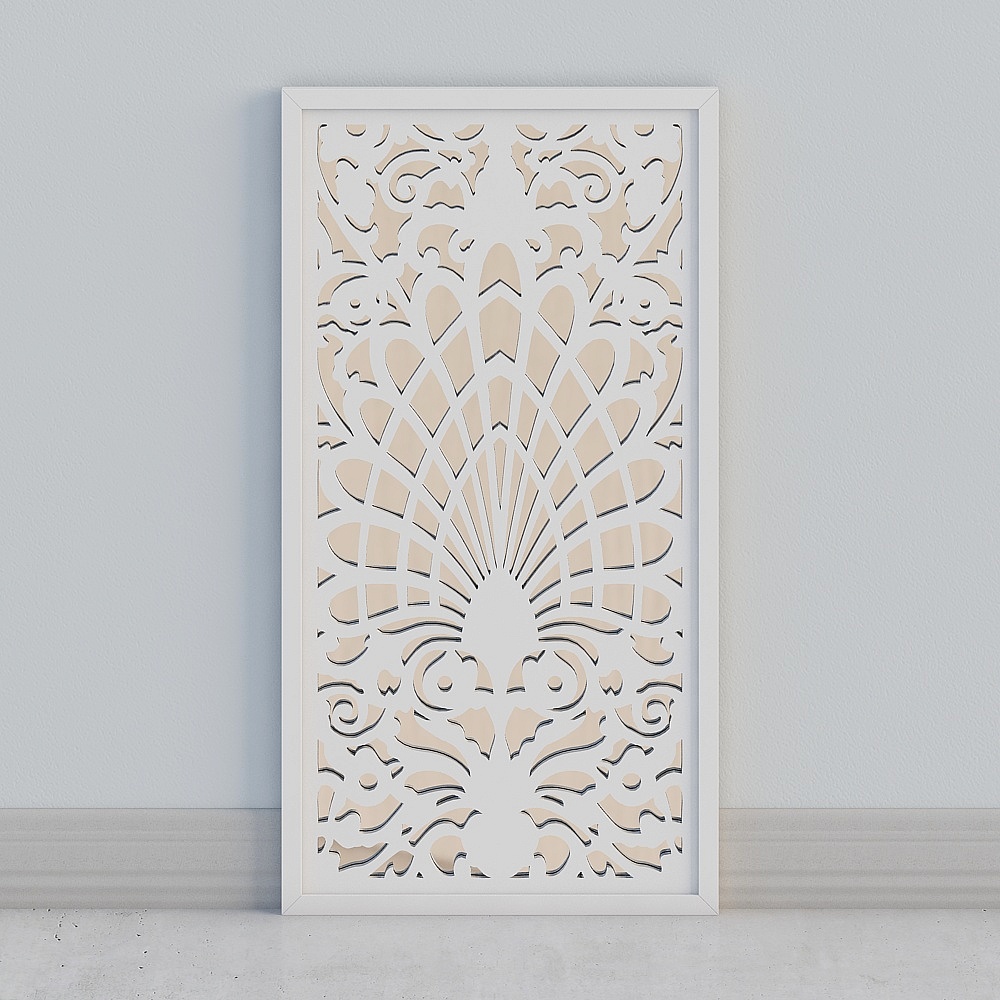 modern light luxury decorative board pattern background board