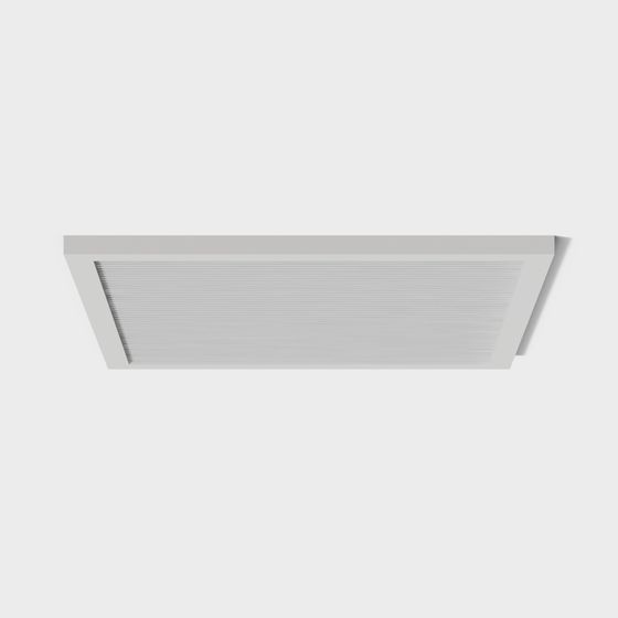Elegant Low-Polygon Ceiling Light 3D Model
