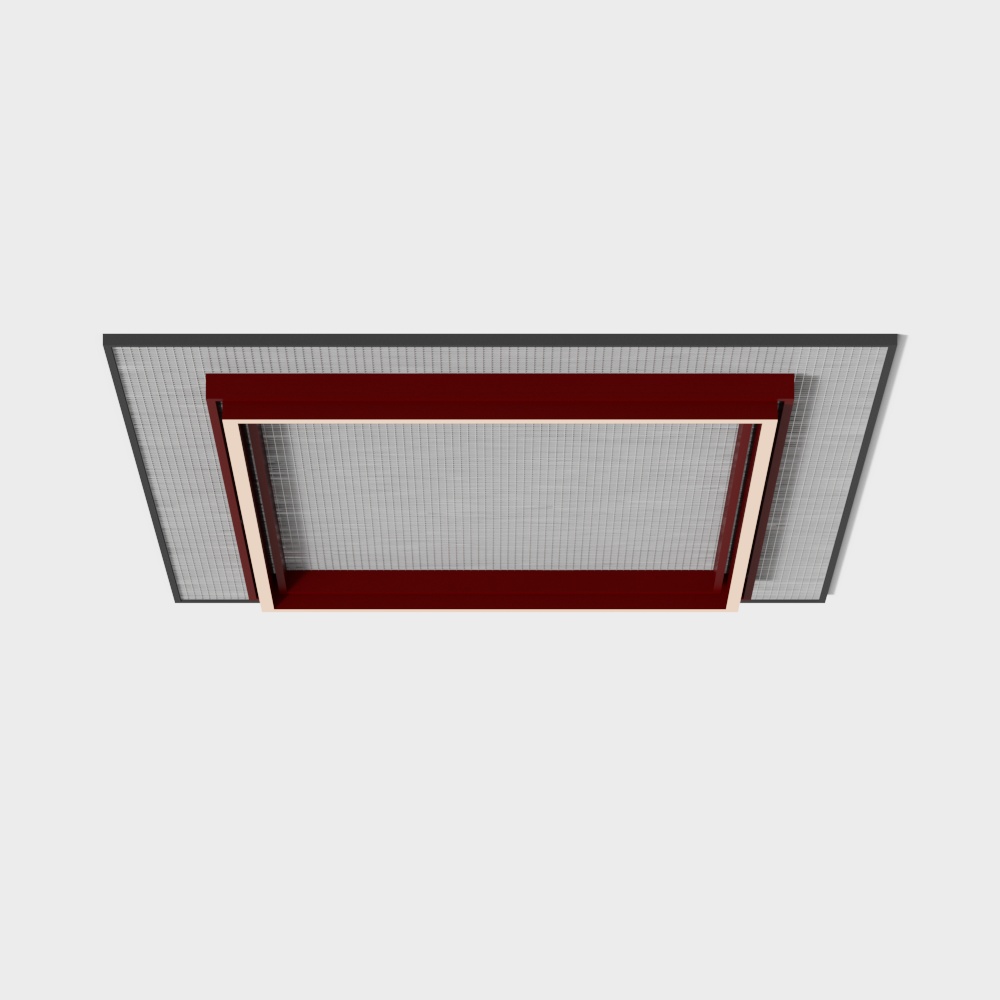 Historical exhibition hall ceiling