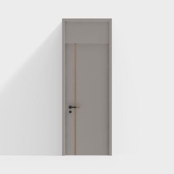 Urban Gate 3D Model - Modern Minimalist Design