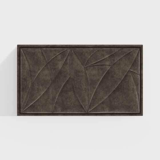 Origami Art Wall Decoration 3D model