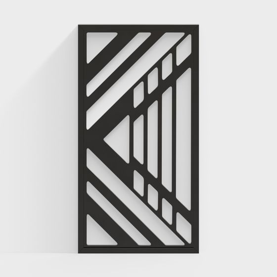 Urban Grid 3D model for Modern Spaces