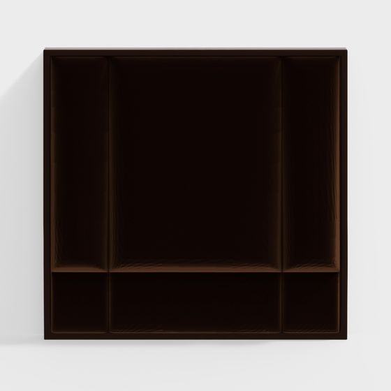 Urban Elegance Bookshelf 3D model for Modern Spaces