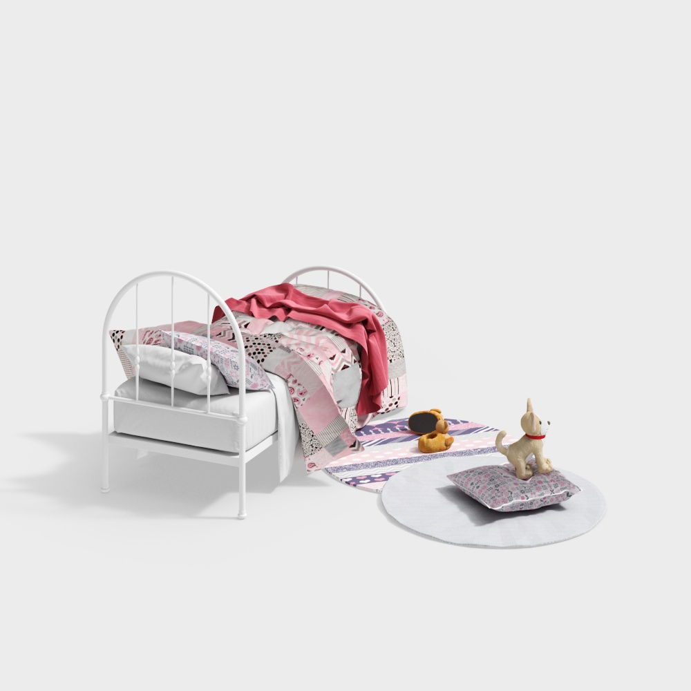 Kindergarten children's bed combination