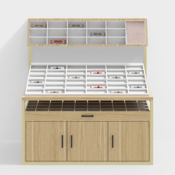 Optical Showcase 3D model