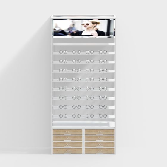 Optical Showcase 3D model