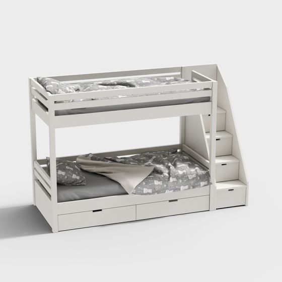Urban Bunk Bed 3D model