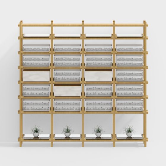 Optical Showcase 3D model