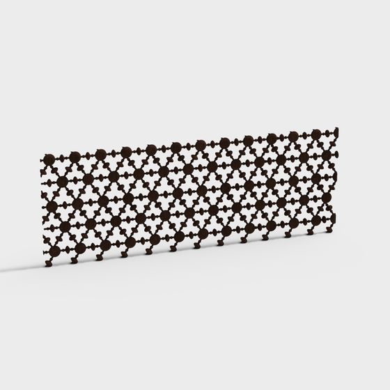 Lattice Fence 3D model