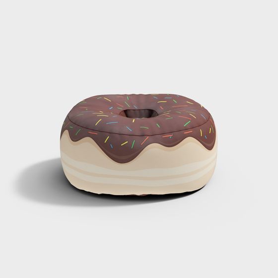 Delicious 3D Donut Model for Creative Projects