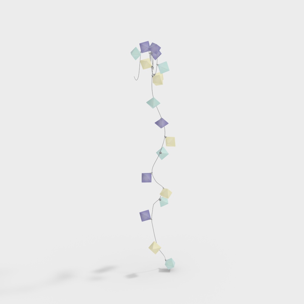 Wind Chime Dance 3D model