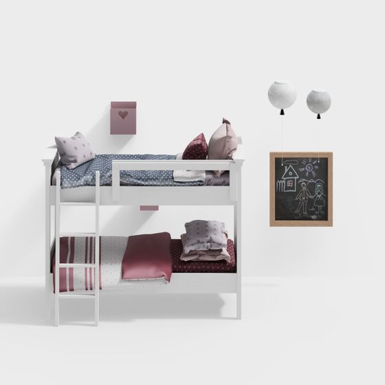 Комбинированная кровать для детей в детском саду