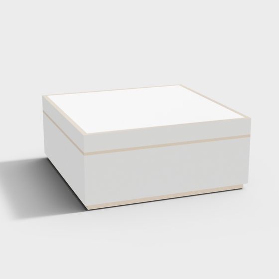 Minimalist Storage Box 3D model