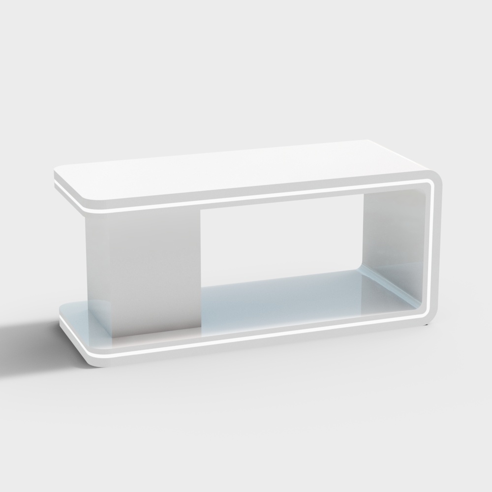 Sleek Modern Coffee Table 3D model