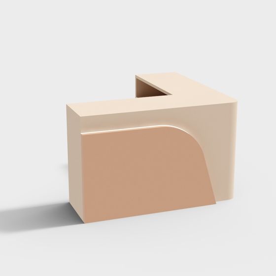 Sculpted Corner 3D model