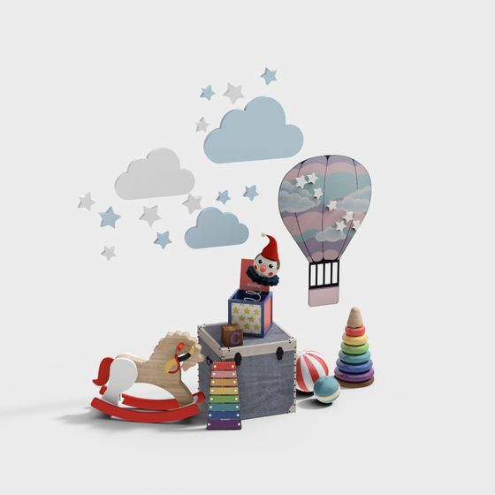 Playtime Paradise 3D model