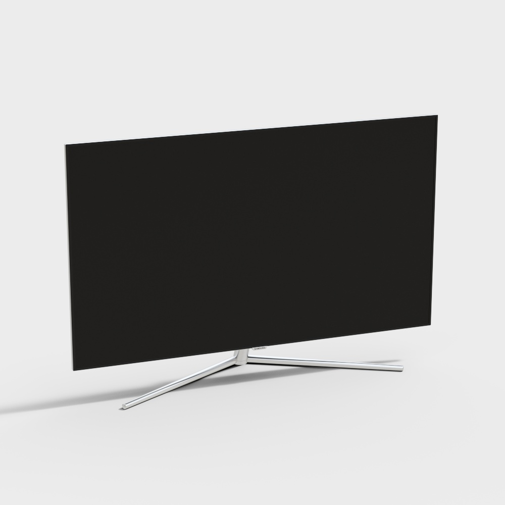 Sleek Modern 3D Model Television