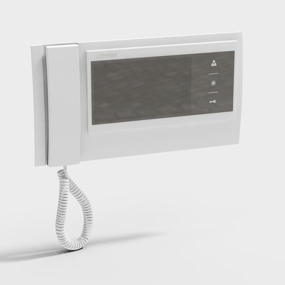 Smart Doorbell 3D model for Modern Spaces