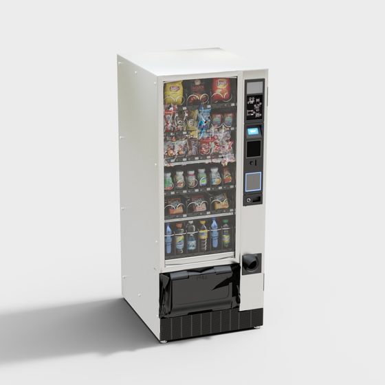 Realistic Vending Machine 3D model