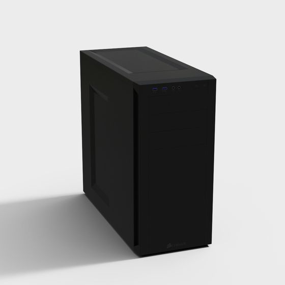 CORSAIR Case 3D model for Digital Art