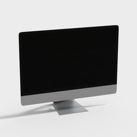 Modern Minimalist Monitor 3D model