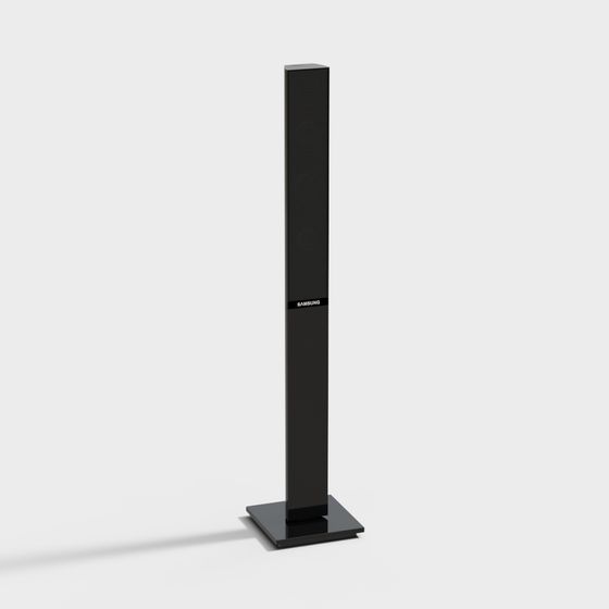 Elegant Samsung Soundbar 3D model for Creative Projects