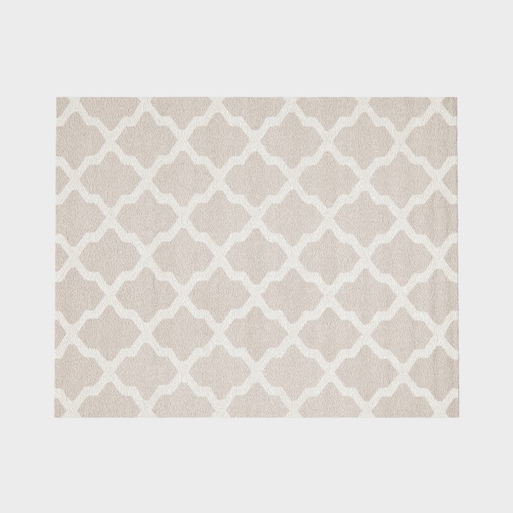 Elegant Moroccan Style Carpet 3D Model – Wool Texture