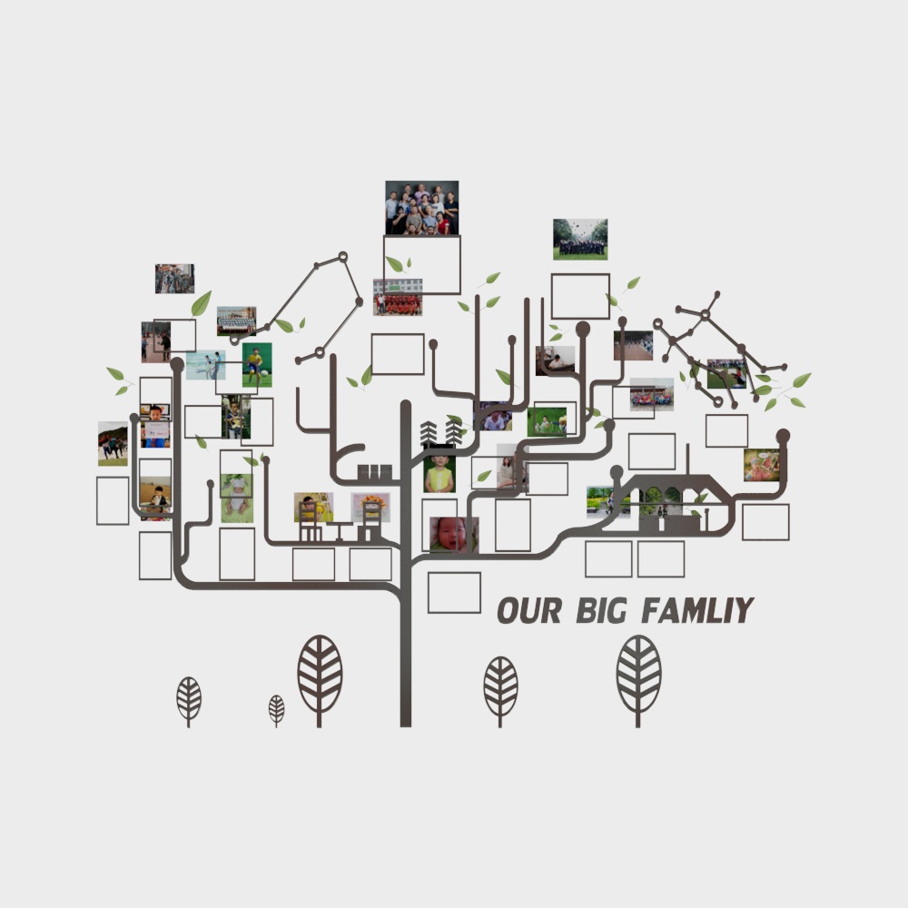 Image suspendue dessin animé sur le mur de photo du studio photo