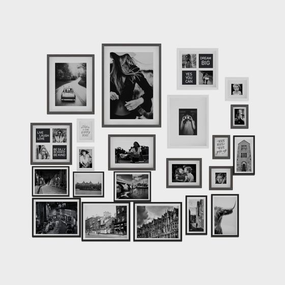 Stunning Photo Wall 3D model for Modern Decor