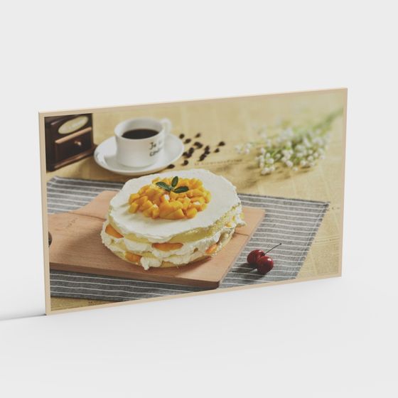Afternoon Dessert 3D model