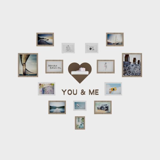 Charming Low-Poly 3D Wall Decor Model